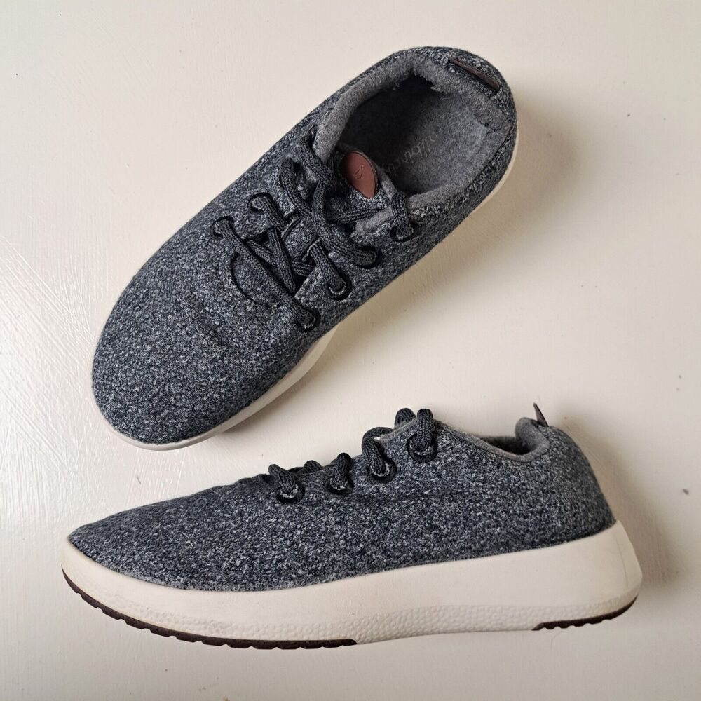 Allbirds Wool Runner Women Size 9 Grey White Sole Running Shoes